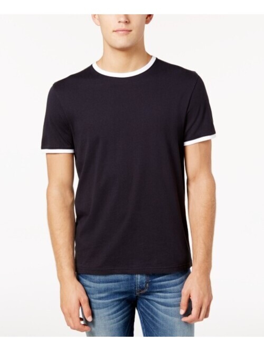 Bar III Mens Short Sleeevs Cotton T-Shirt Size XL